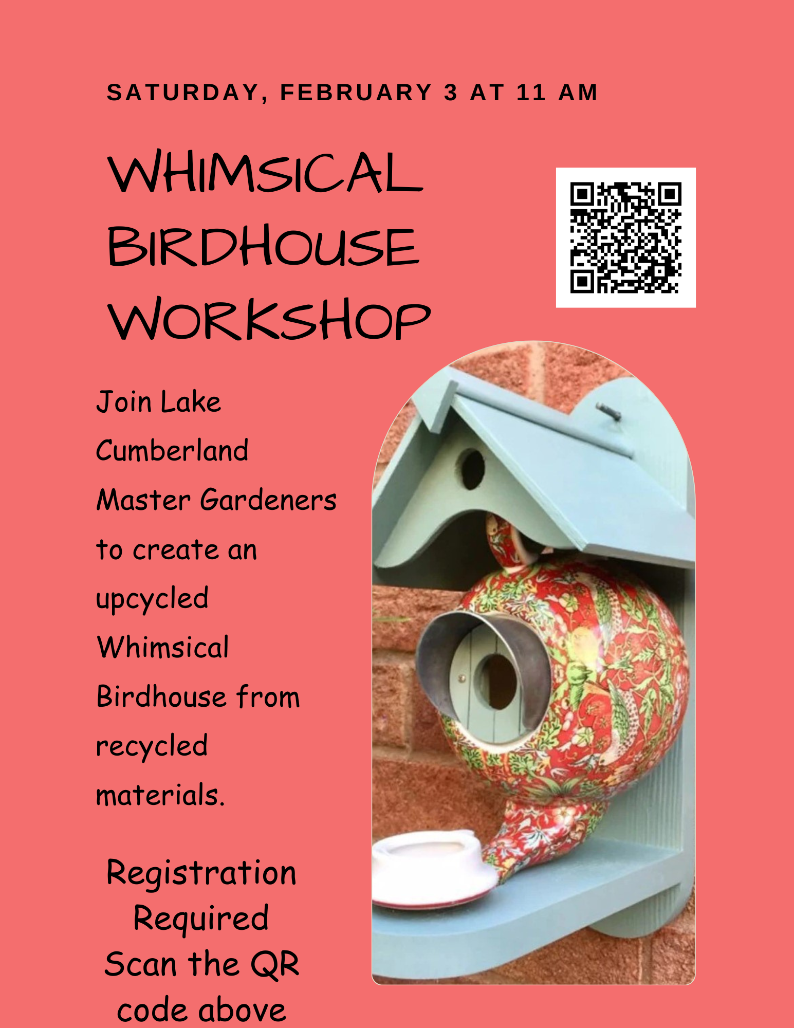 Whimsical Birdhouse Workshop