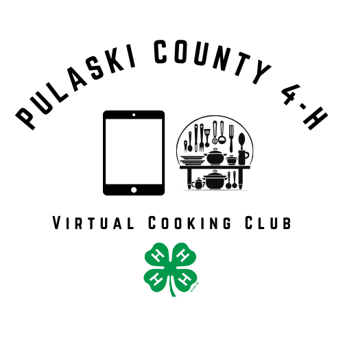 Virtual Cooking Club Flyer