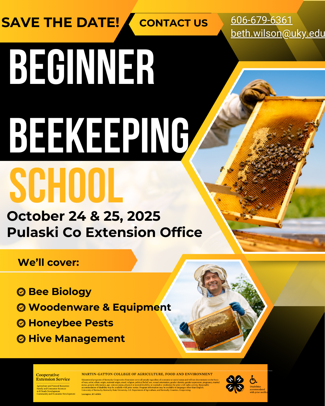 Beekeeping flyer