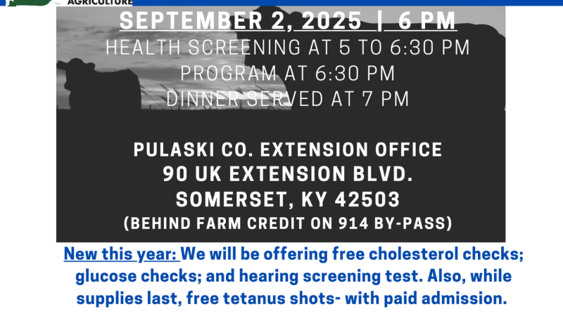flyer for cattlemens meeting please call 606-679-6361 for more information