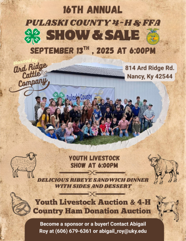 Show & Sale Flyer